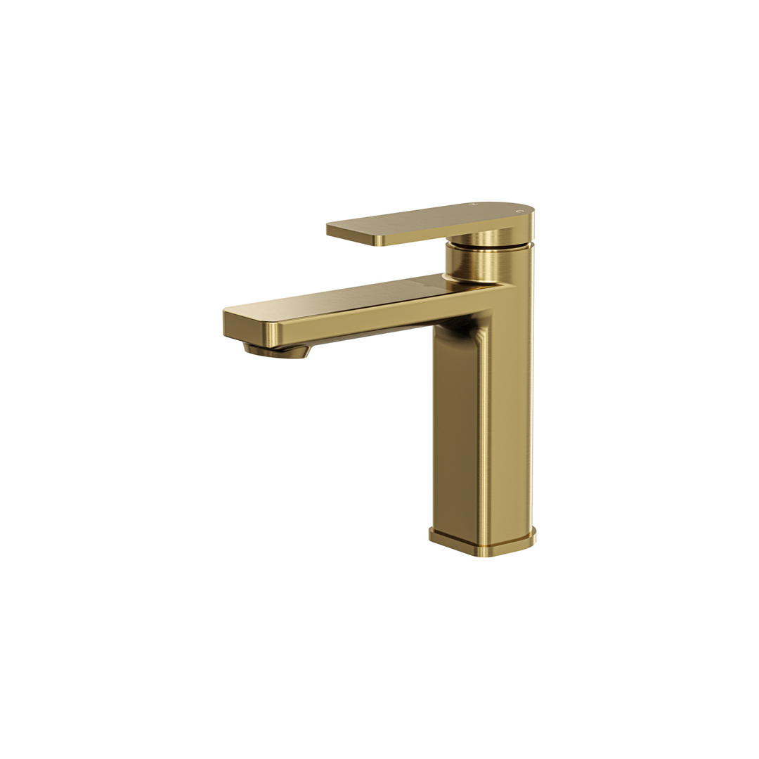Aspire Nuovo Basin Mixer Brushed Brass
