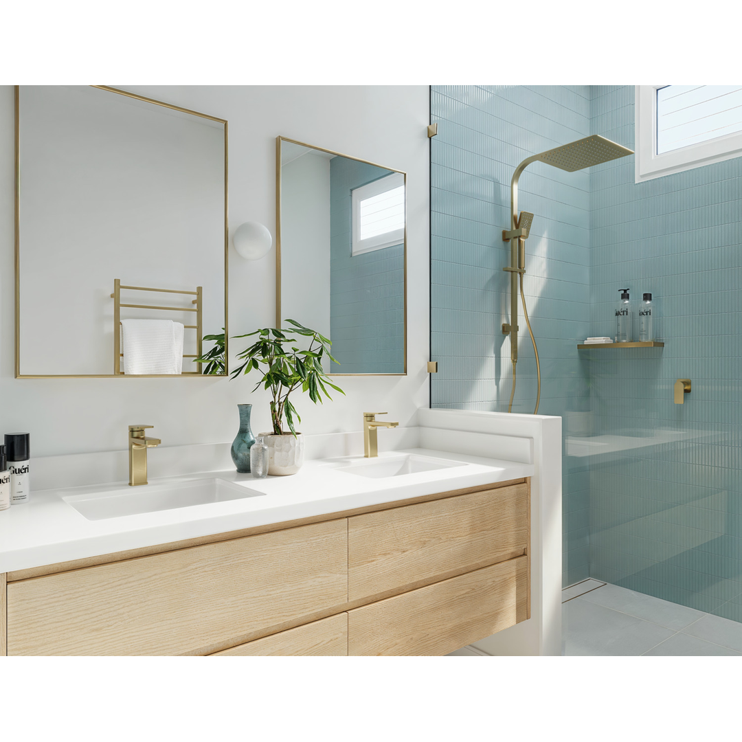 Aspire Nuovo Shower/Bath Mixer Brushed Nickel