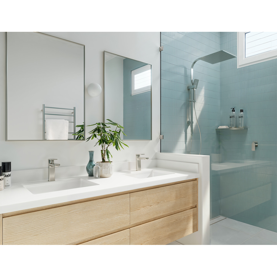 Aspire Nuovo Mid Basin Mixer Brushed Nickel