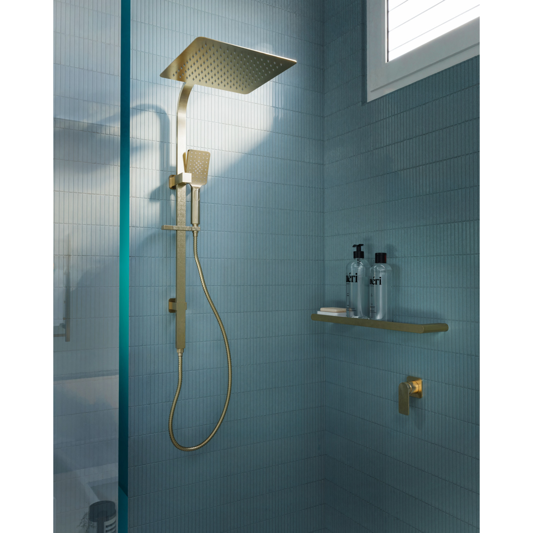 Aspire Nuovo 300Mm Shower Head Brushed Brass