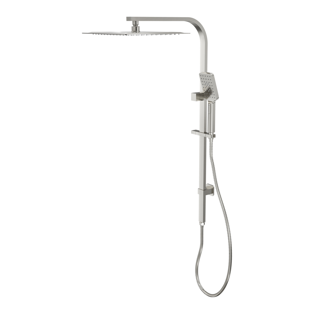 Aspire Nuovo Shower Twinner 300mm Head Brushed Nickel