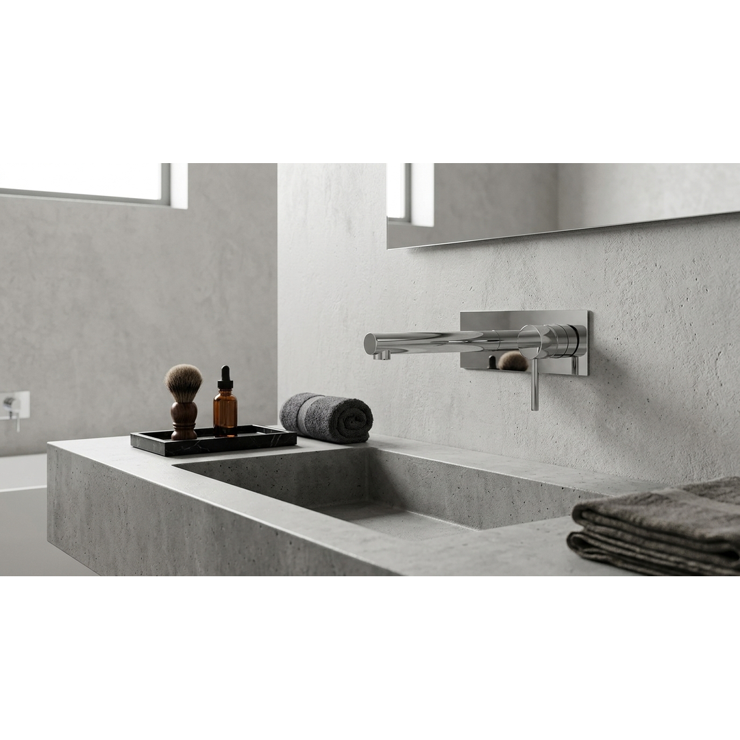 Aspire Spring Pin Lever Basin/Bath Combo Mixer