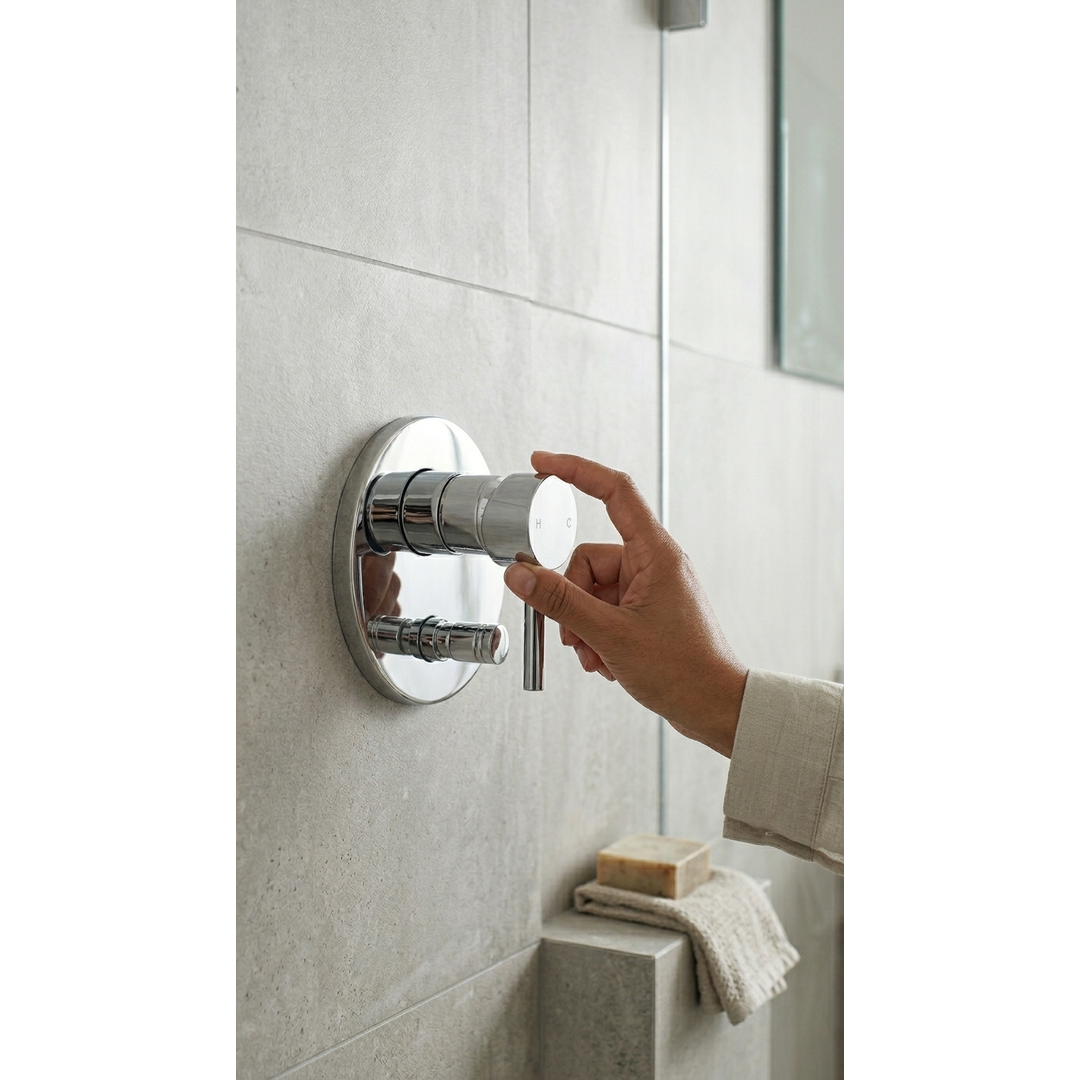 Aspire Spring Pin Lever Shower/Divertor Mixer