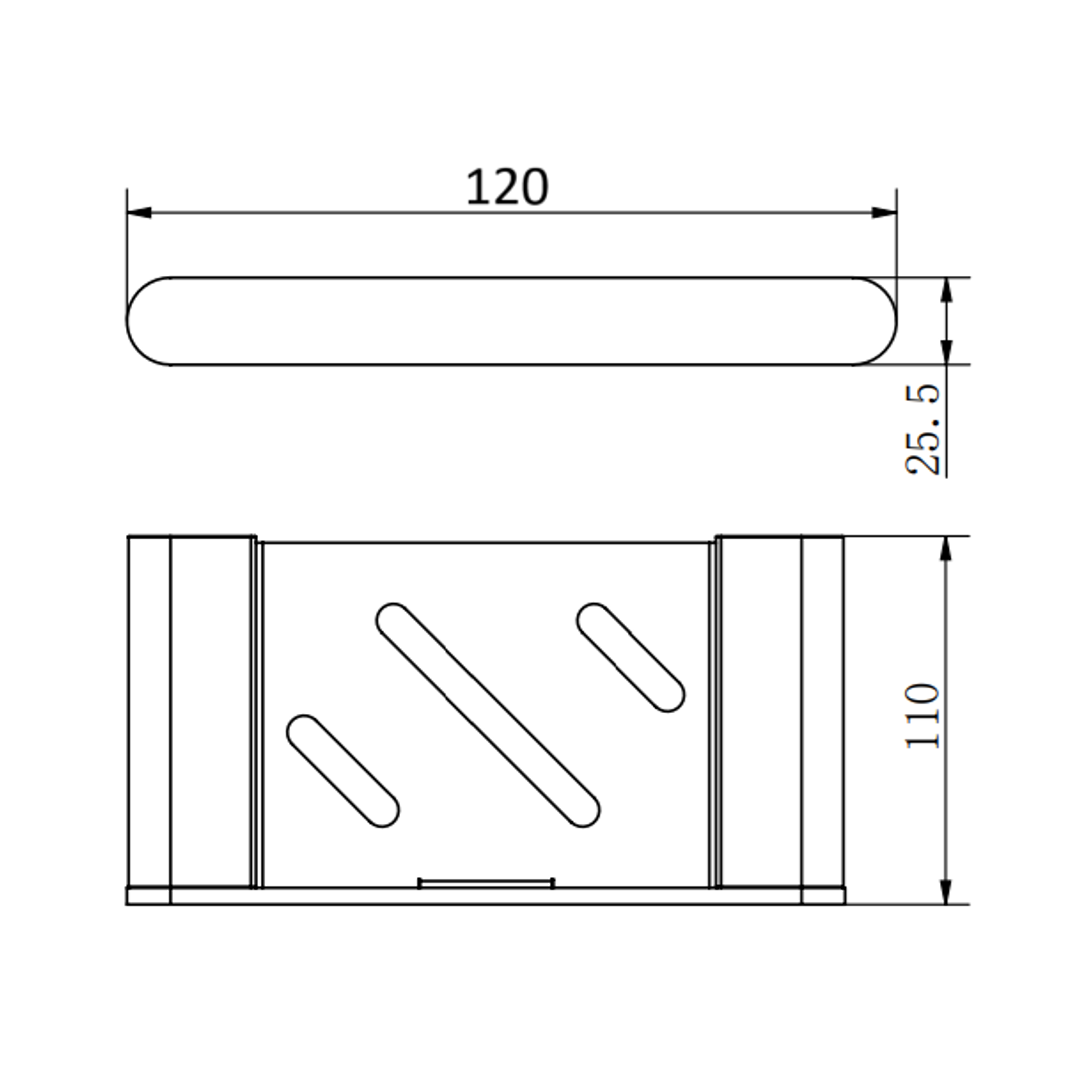 Aspire Nuovoair Metal Soap Shelf (Match Aspire Air And Nuovo) Chrome