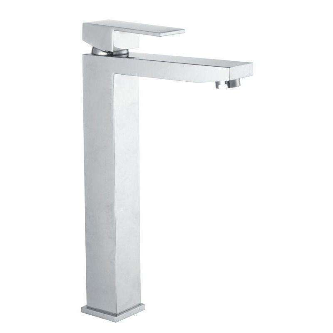 Aspire Unity Square Hi Rise Vessel Mixer Chrome
