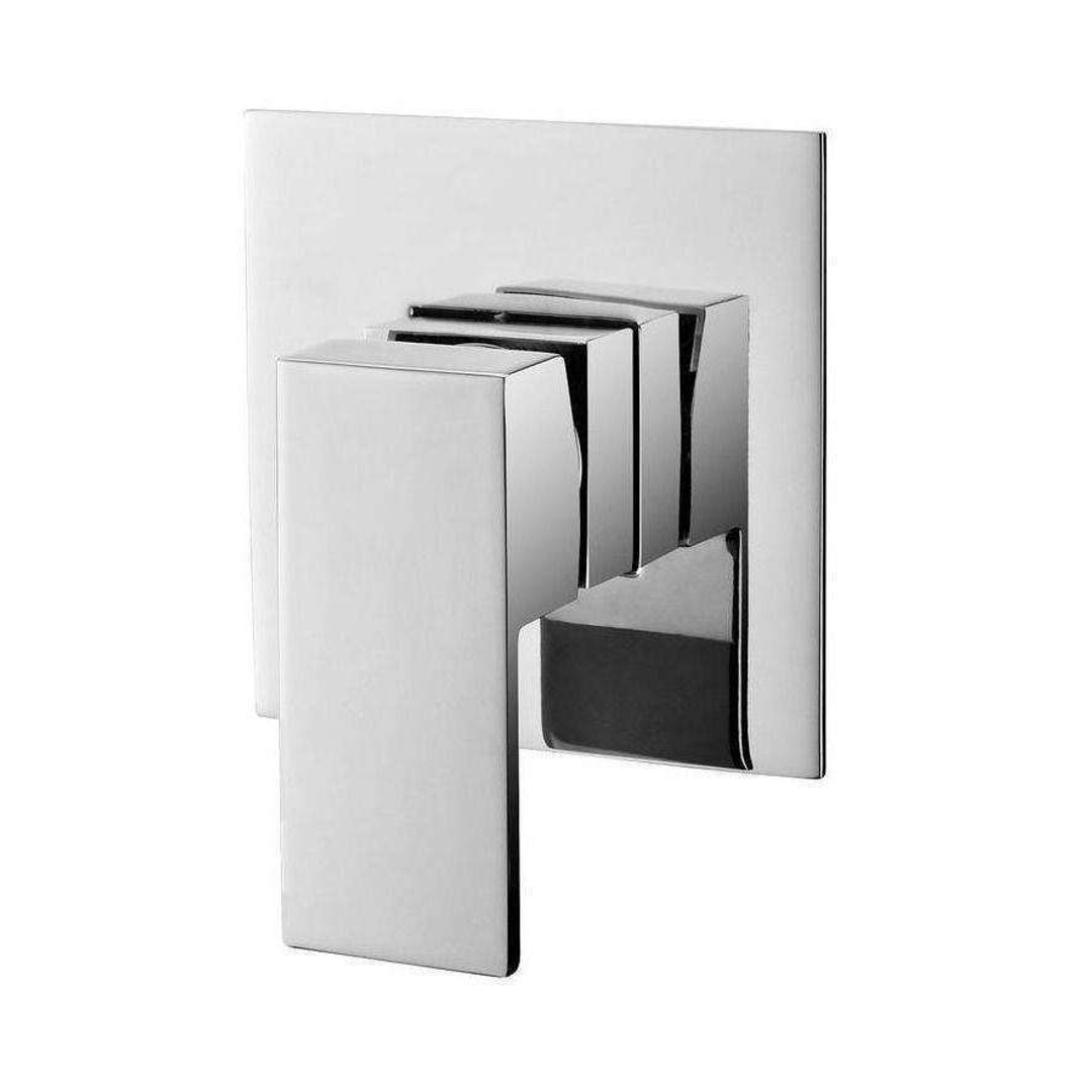 Aspire Unity Square Shower/Bath Mixer Chrome