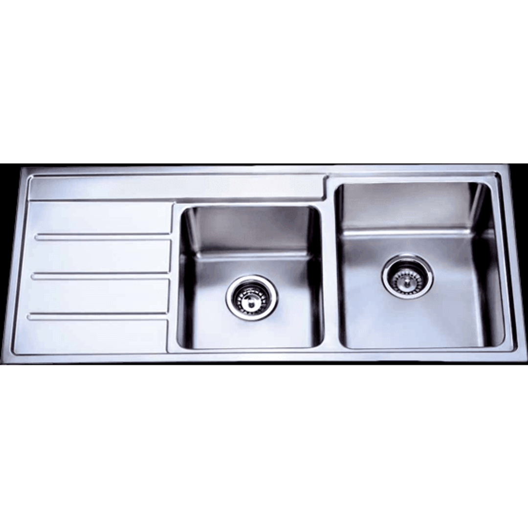 Aspire Unity 1&amp;3/4 Rh Bowl 1080 X 480 S/Steel Sink