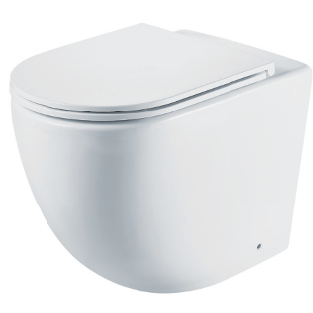 Urban II Wall-Faced Toilet Pan &amp; Seat