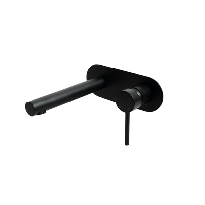 Aspire Within Pin Lever Basin/Bath Combo Matte Black Mixer Matte Black