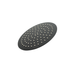 Aspire Within 250Mm Ss Round Shower Head Matte Black