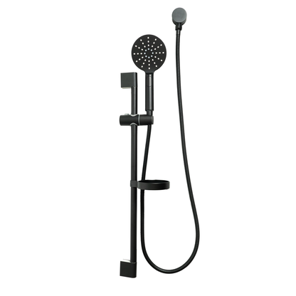 Aspire Within Shower Rail Shower Round Matte Black