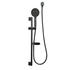 Aspire Within Shower Rail Shower Round Matte Black