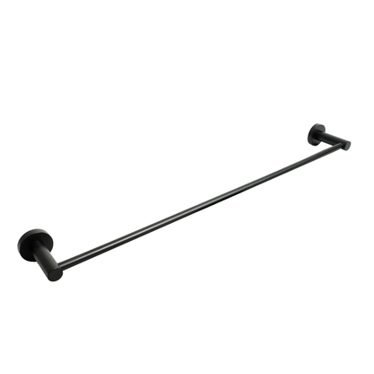 Aspire Within 600mm Single Towel Rail Matte Black