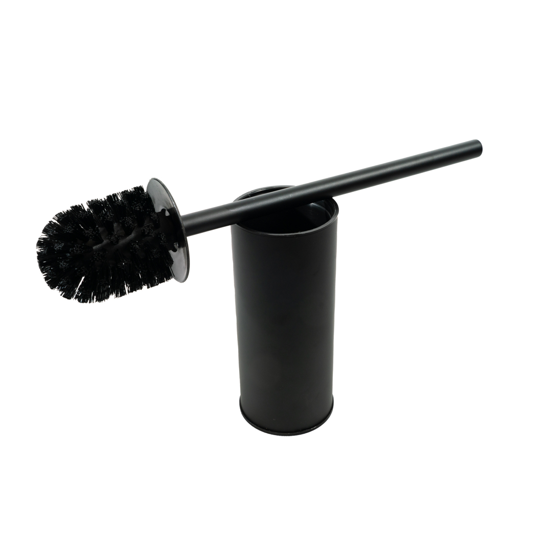 Aspire Within Toilet Brush &amp; Holder Round Matte Black