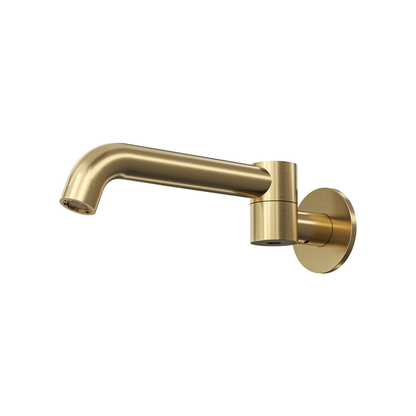 Aspire Air 230Mm Swivel Bath Outlet Brushed Brass