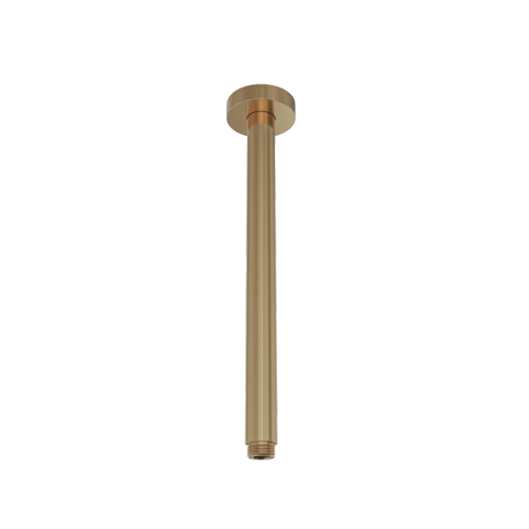 Aspire Air 300mm Shower Ceiling Arm Brushed Brass