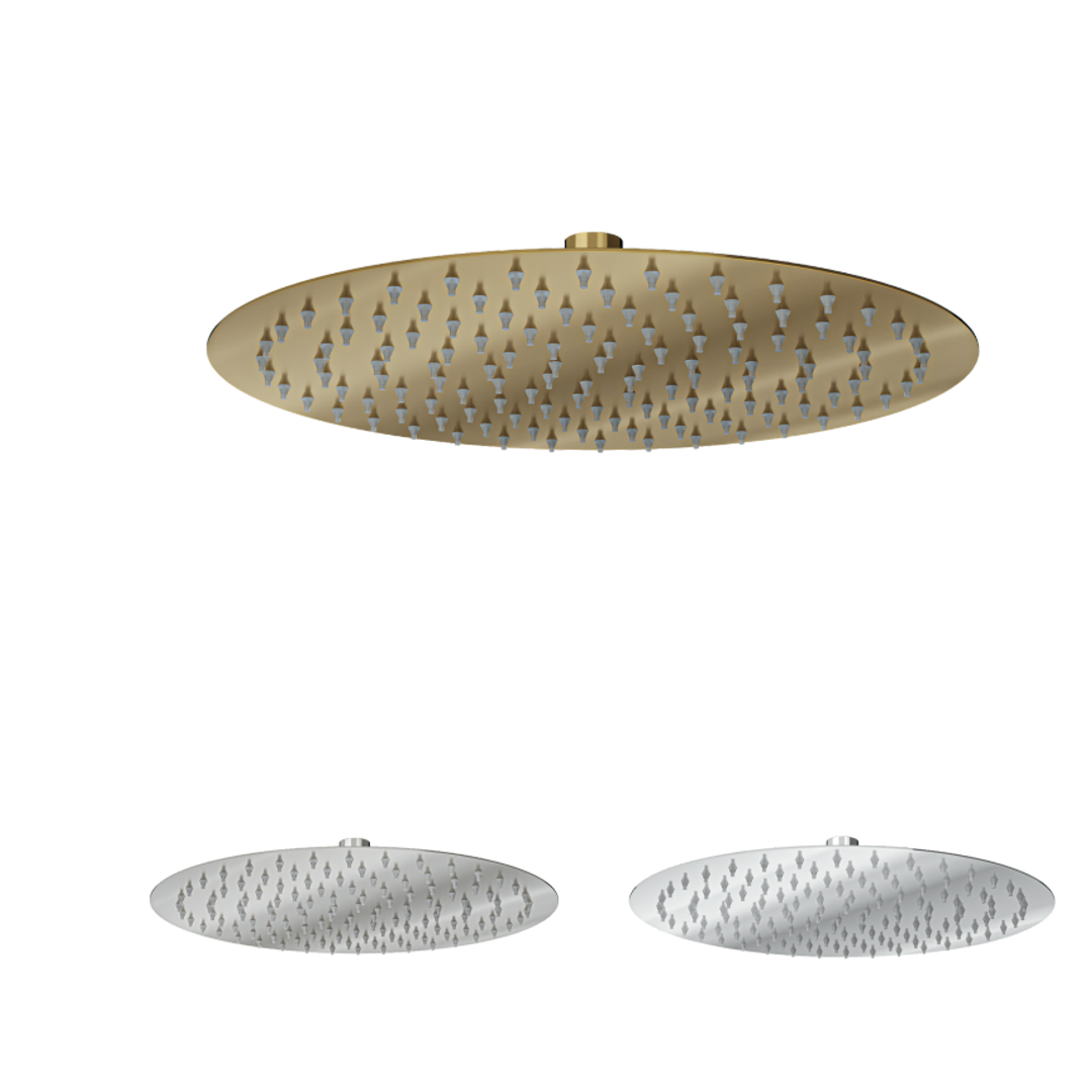 Aspire Air 300Mm Shower Head Brushed Brass
