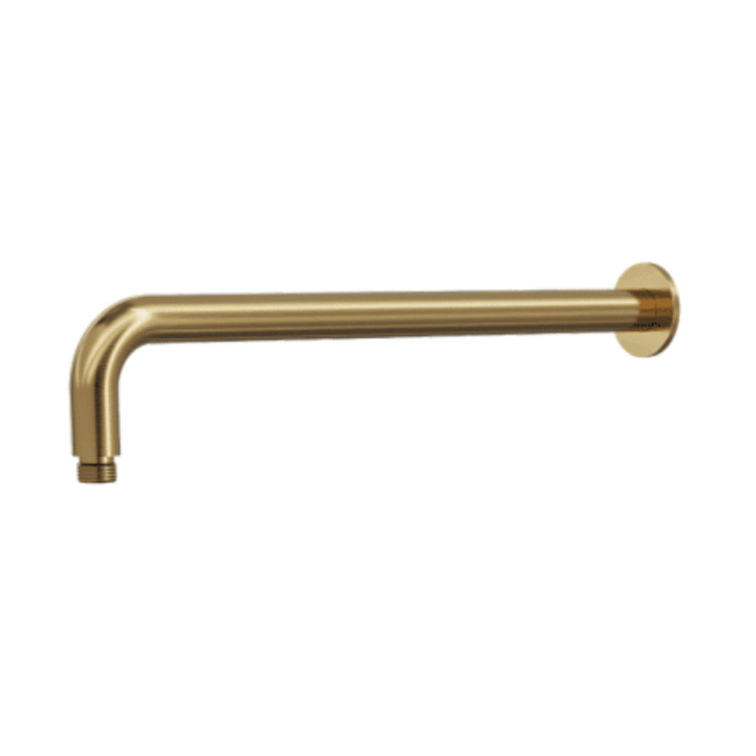 Aspire Air 400mm Shower Arm Brushed Brass