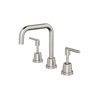 Aspire Air Lever Handle 3 Piece Basin Set Brushed Nickel