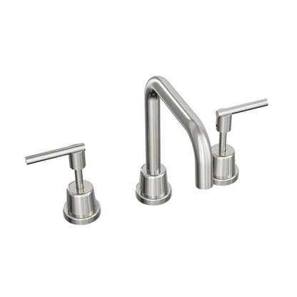 Aspire Air Lever Handle 3 Piece Basin Set Brushed Nickel