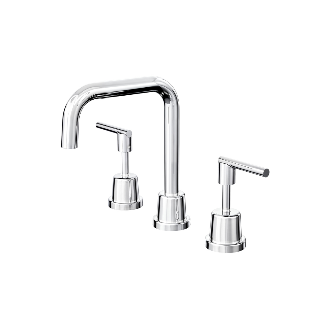 Aspire Air Lever Handle 3 Piece Basin Set Chrome