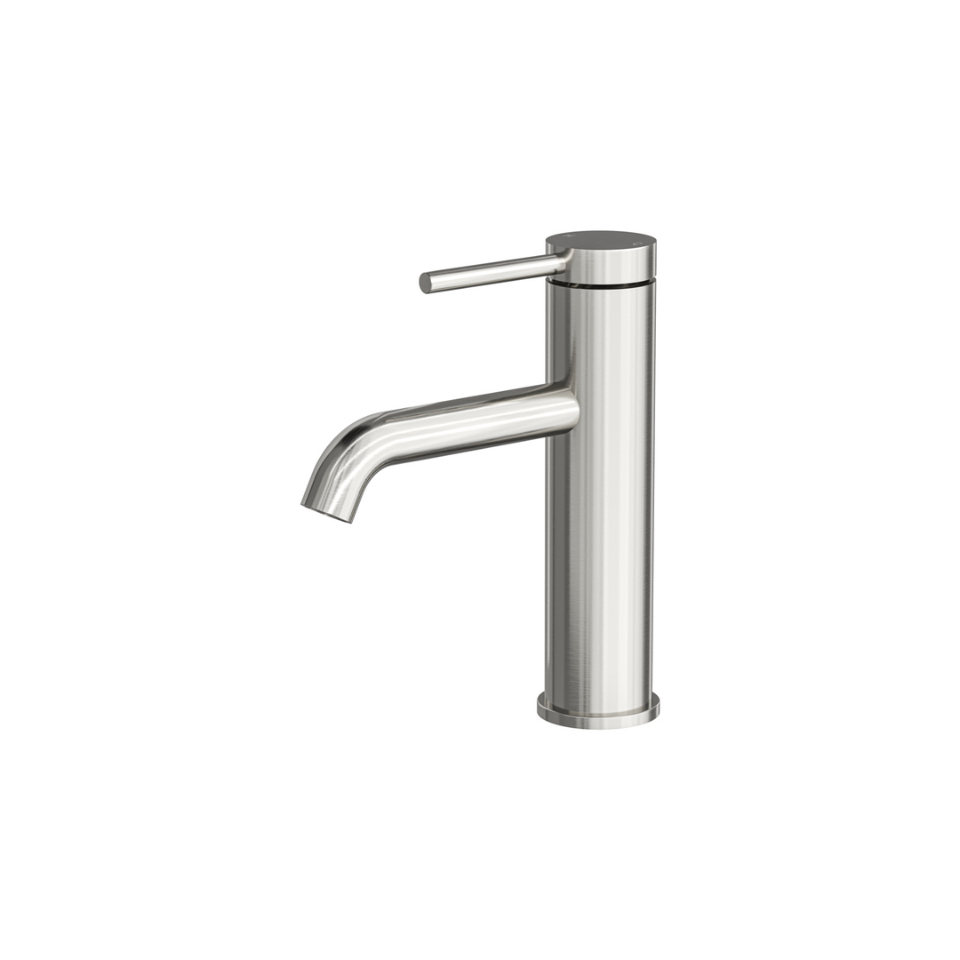 Aspire Air Pin Lever Basin Mixer Brushed Nickel