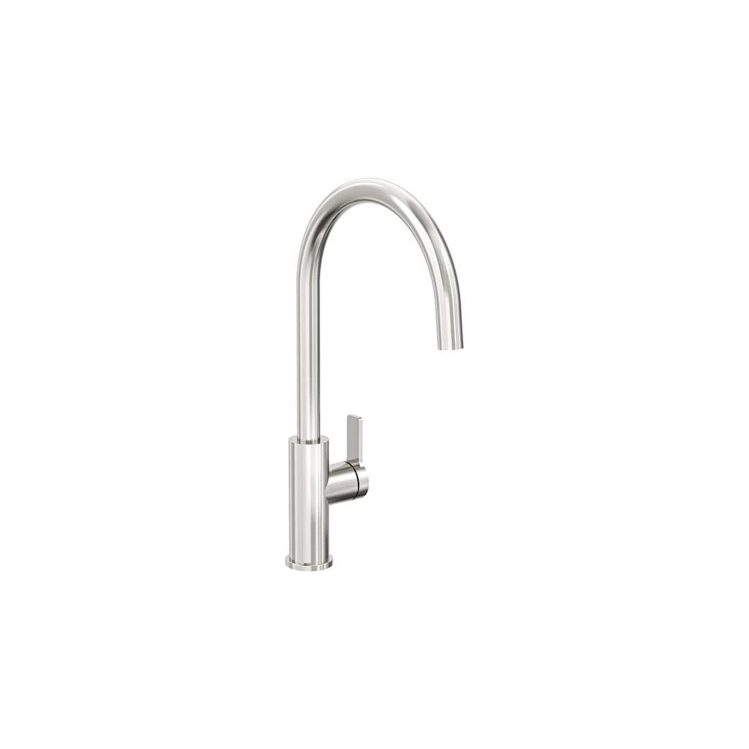 Aspire Air Pin Lever Kitchen Mixer (Non-Pullout Pin And Paddle Inc) Brushed Nickel