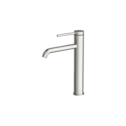 Aspire Air Pin Lever Tall Basin Mixer Brushed Nickel