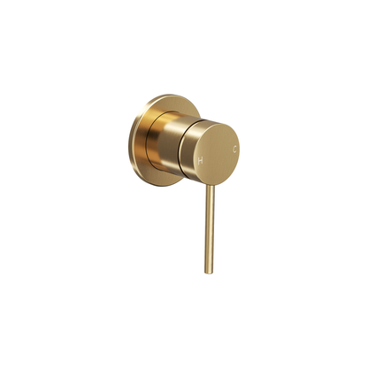 Aspire Air Shower/Bath Mixer Brushed Brass