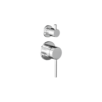 Aspire Air Shower/Bath Mixer Diverter (Separate Plate) Chrome