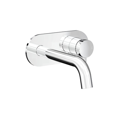 Aspire Air Wall Mixer With Spout And Plate Chrome