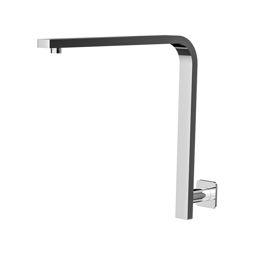 Aspire Nuovo 400Mm Upswept Shower Arm Chrome