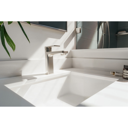Aspire Nuovo Mid Basin Mixer Brushed Nickel