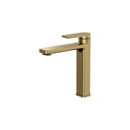 Aspire Nuovo Mid Basin Mixer Brushed Brass