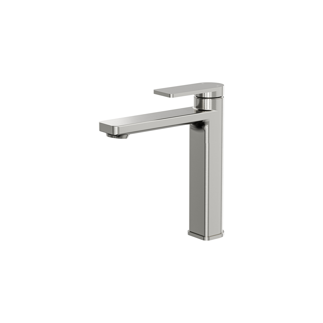 Aspire Nuovo Mid Basin Mixer Brushed Nickel