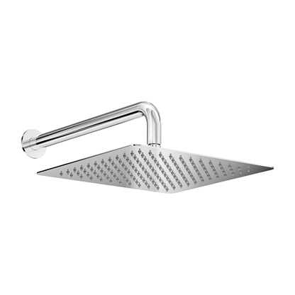 Aspire Nuovo Overhead Shower With Arm (300mm Head 400mm Arm) Chrome
