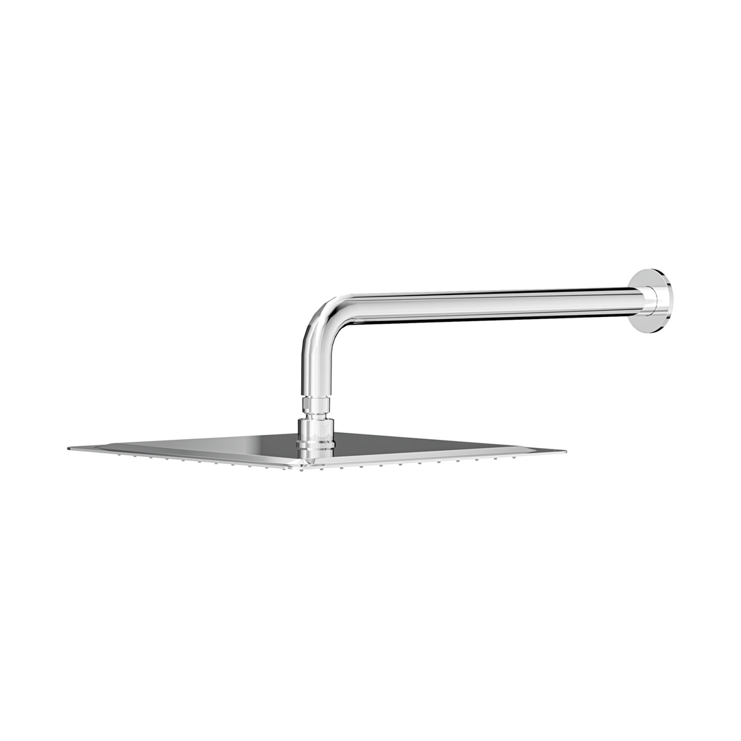 Aspire Nuovo Overhead Shower With Arm (300mm Head 400mm Arm) Chrome