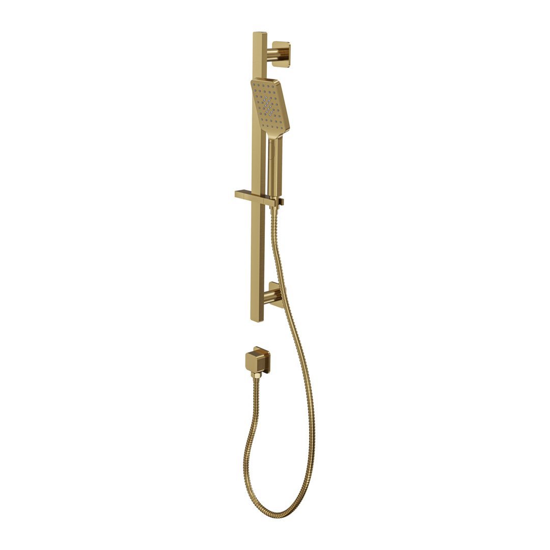 Aspire Nuovo Rail Shower Brushed Brass