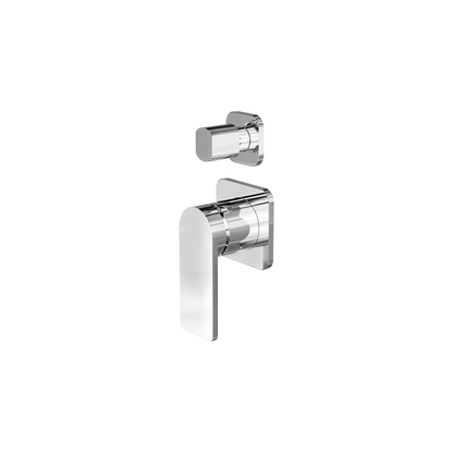 Aspire Nuovo Shower/Bath Mixer Diverter (Separate Plate) Chrome