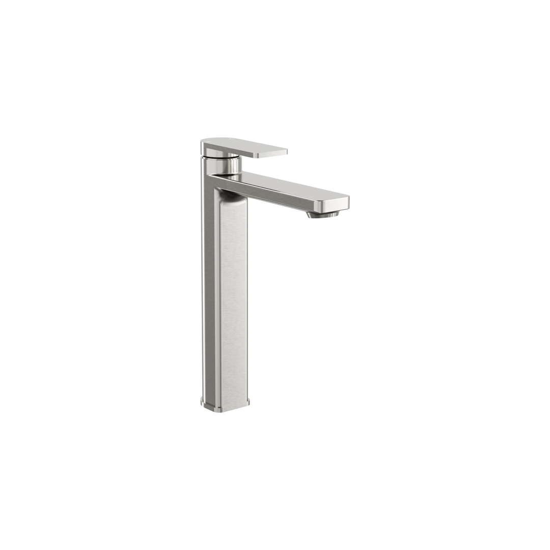 Aspire Nuovo Tall Basin Mixer Brushed Nickel