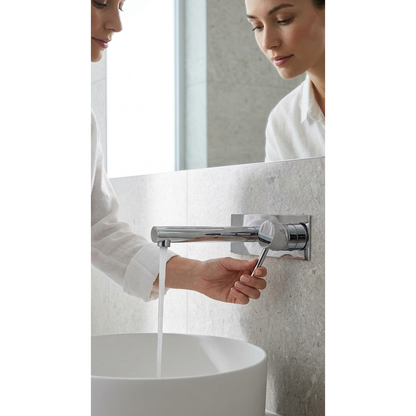 Aspire Spring Pin Lever Basin/Bath Combo Mixer