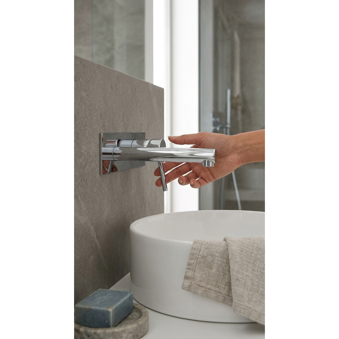 Aspire Spring Pin Lever Basin/Bath Combo Mixer