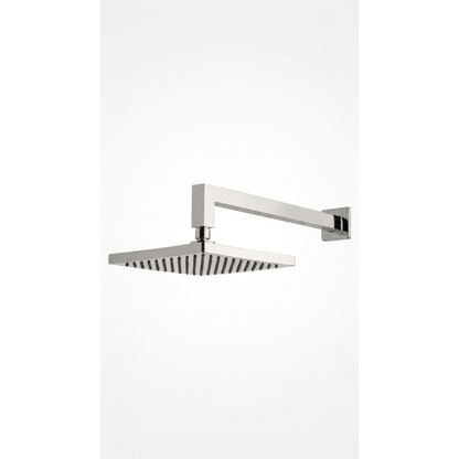 Aspire Unity Horiz. Wall Shower 200mm Abs Squ Rose 400 Arm
