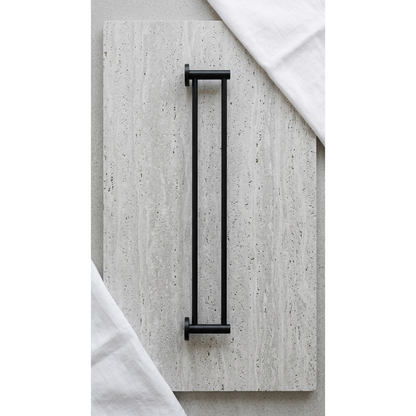 Aspire Within 750Mm Double Towel Rail Matte Black