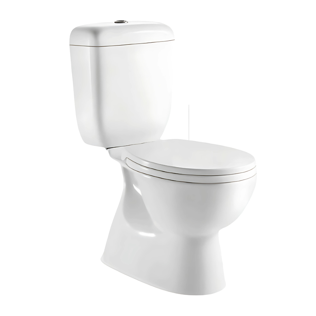 Aspire Zodiac MK5 Close Coupled Toilet Suite S Trap Soft Close Seat