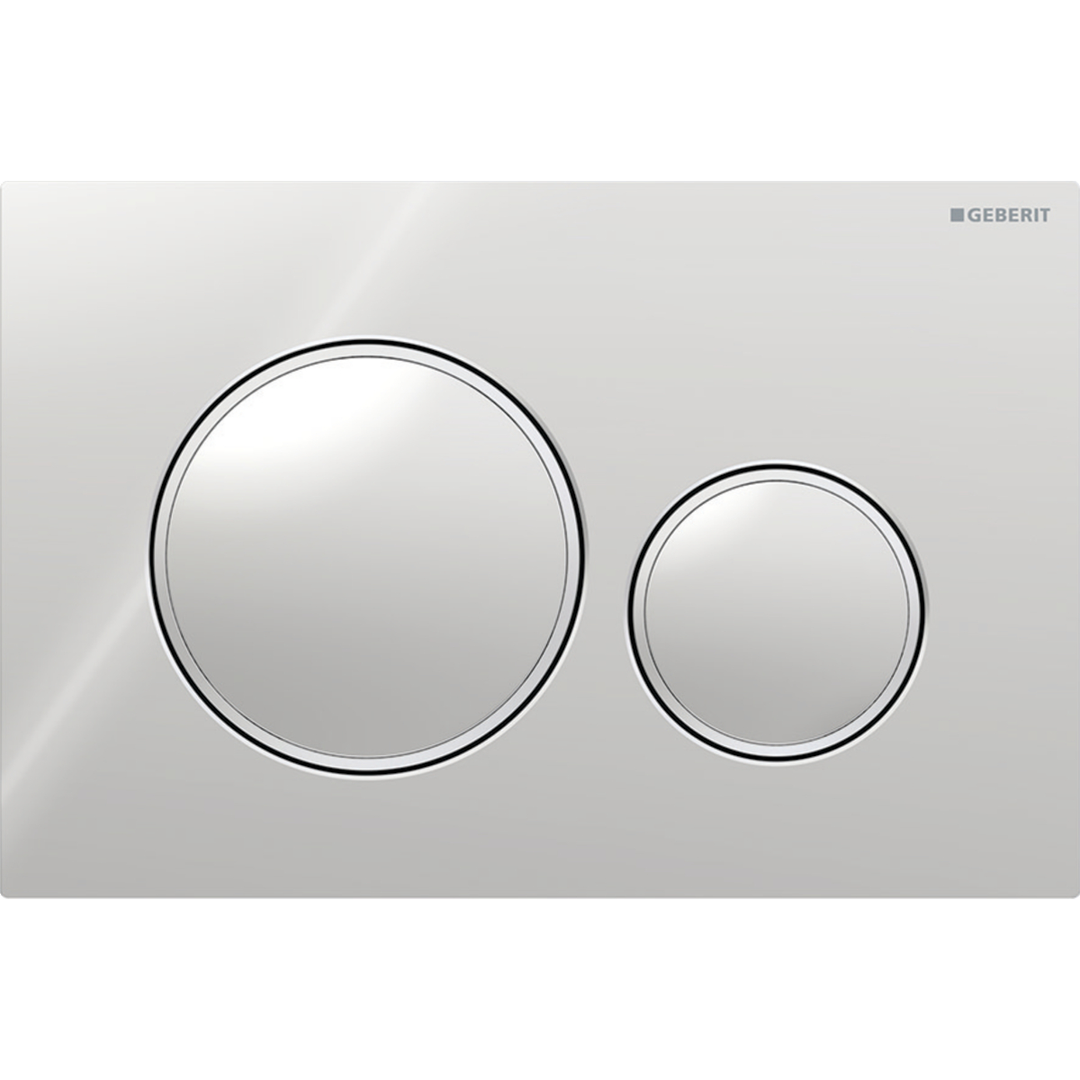 Aspire Urban II Wf Inwall Suite Round C/P Button Cistern Seat &amp; Pan
