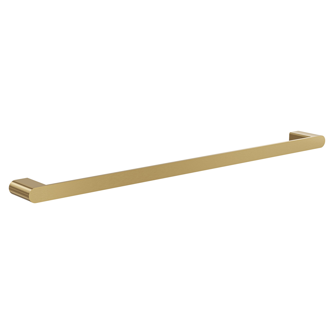 Aspire Nuovoair 700Mm Towel Single Rail (Matches Aspire Air And Nuovo) Brushed Brass