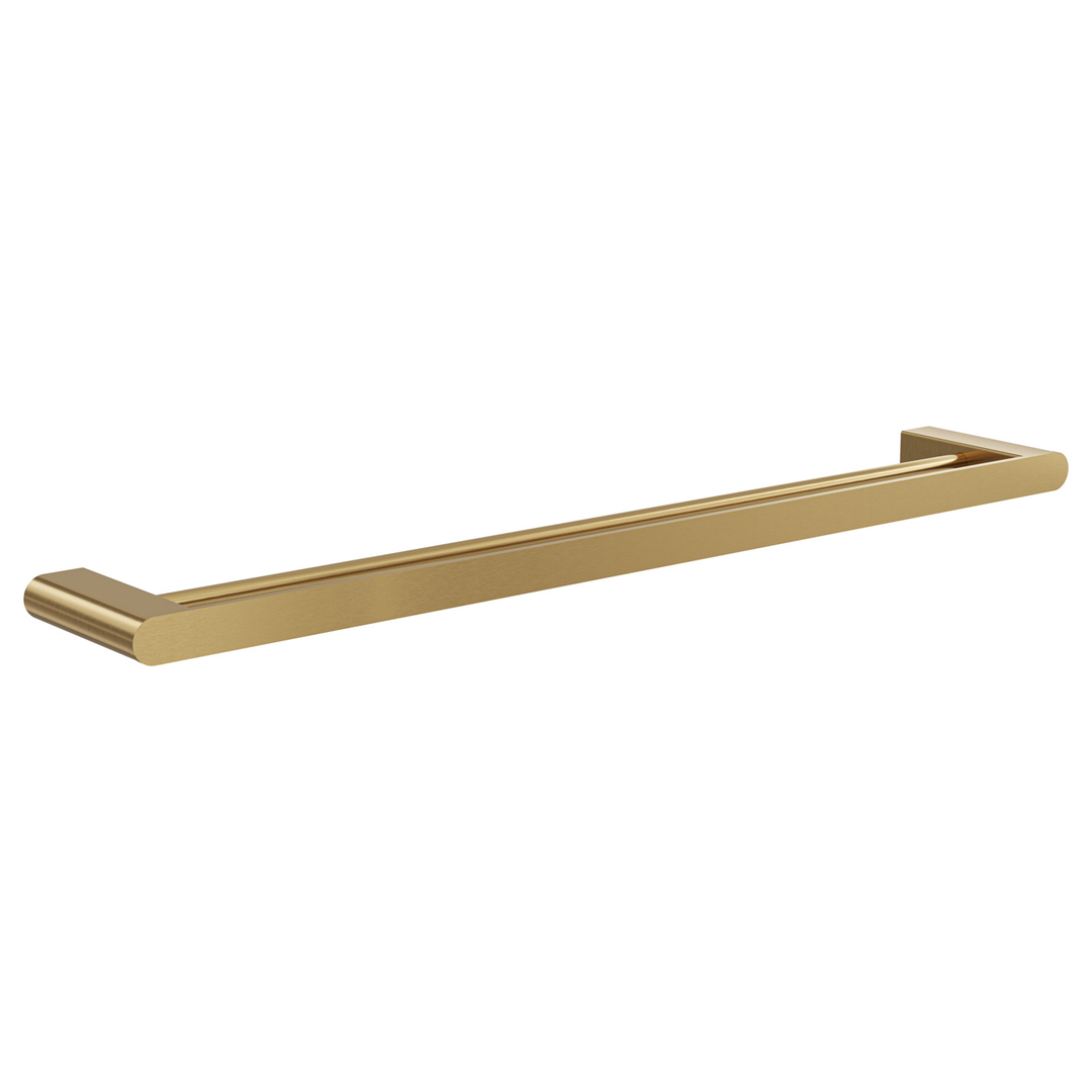 Aspire Nuovoair 700Mm Towel Double Rail (Matches Aspire Air And Nuovo) Brushed Brass