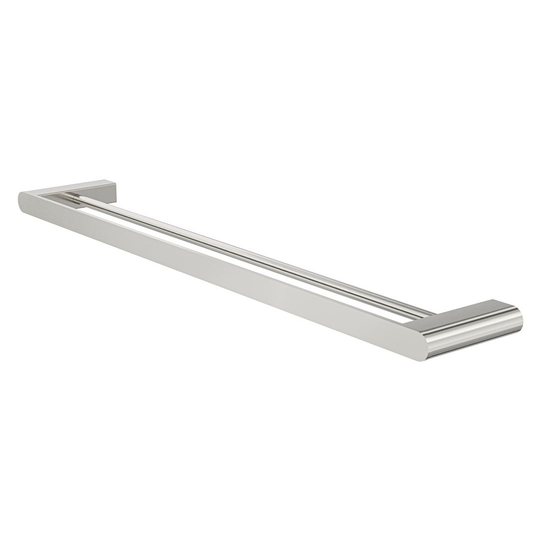 Aspire Nuovoair 700Mm Towel Double Rail (Matches Aspire Air And Nuovo) Brushed Nickel