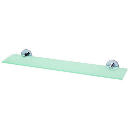 Aspire Zodiac Glass Shelf Chrome